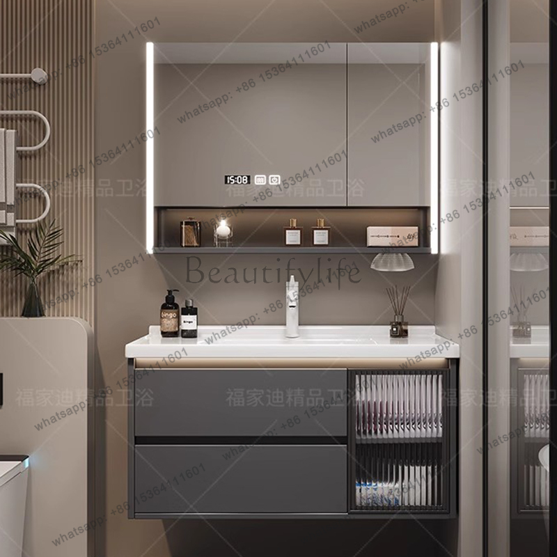 Home Bathroom Vanity Combo - X4 Lemari Kamar Mandi Mewah Modern,