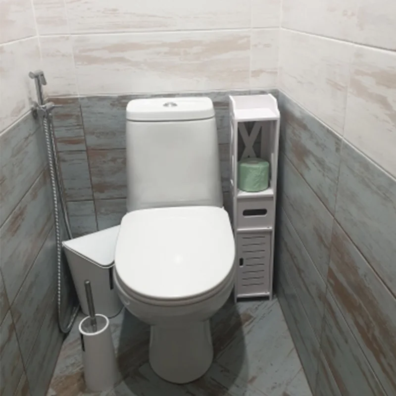 Home Bathroom Vanity Combo - Rak Penyimpanan Kamar Mandi, Kabinet Lantai,