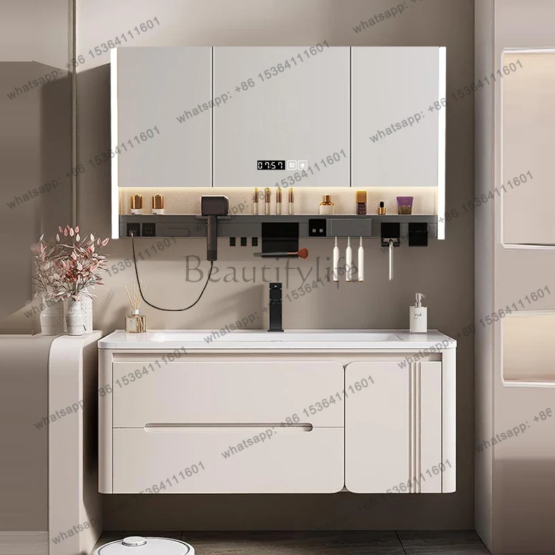 Home Bathroom Vanity Combo - LJY, Meja Rias Kamar Mandi Modern,