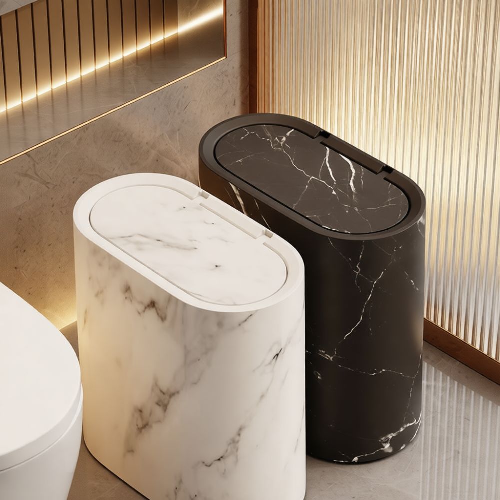 Tempat Sampah Minimalis, Desai - Home Essentials Bathroom Storage ulasan dan harga