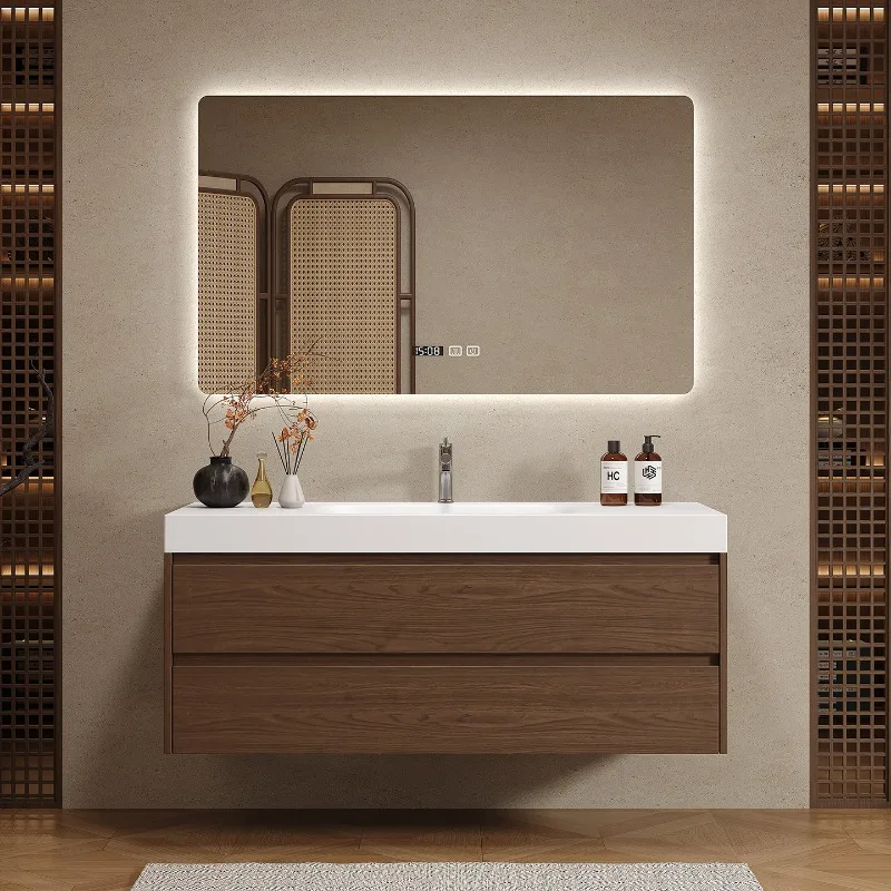 Partisi Kayu, Lemari Kamar Man - Home Bathroom Vanity Combo ulasan dan harga