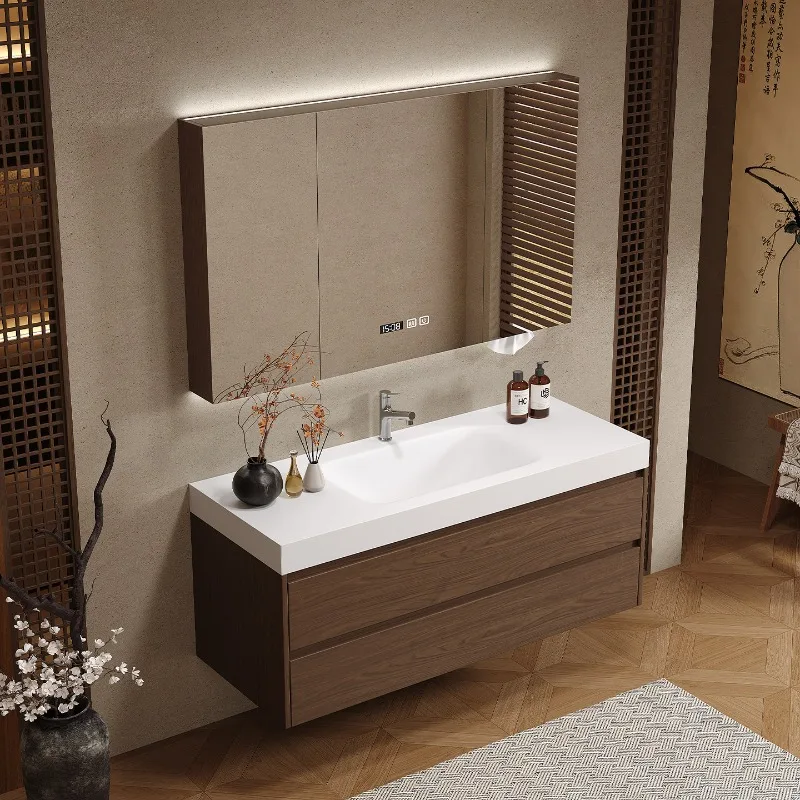 Partisi Kayu, Lemari Kamar Man - Home Bathroom Vanity Combo ulasan dan harga