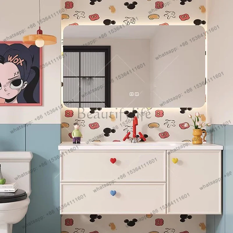 Lemari Kamar Mandi dengan Cerm - Home Bathroom Vanity Combo ulasan dan harga