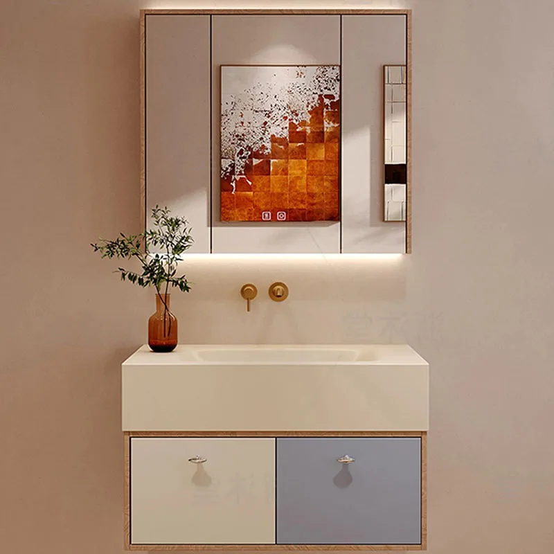 Dekorasi, Perlengkapan Perawat - Home Bathroom Vanity Combo ulasan dan harga