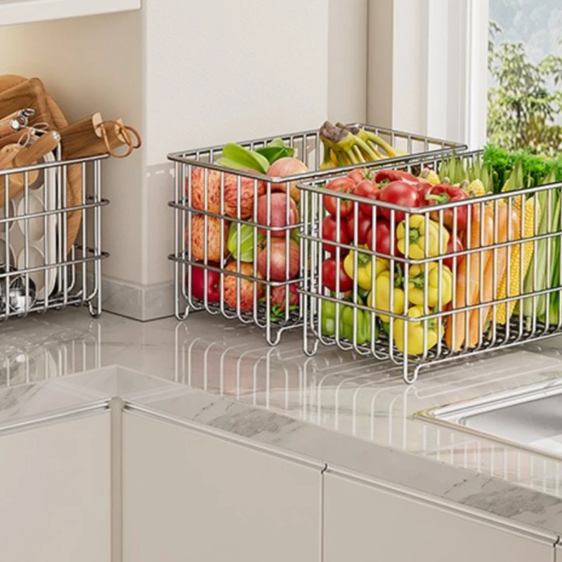 Keranjang Penyimpanan Baja Tah - Home Essentials Bathroom Storage ulasan dan harga