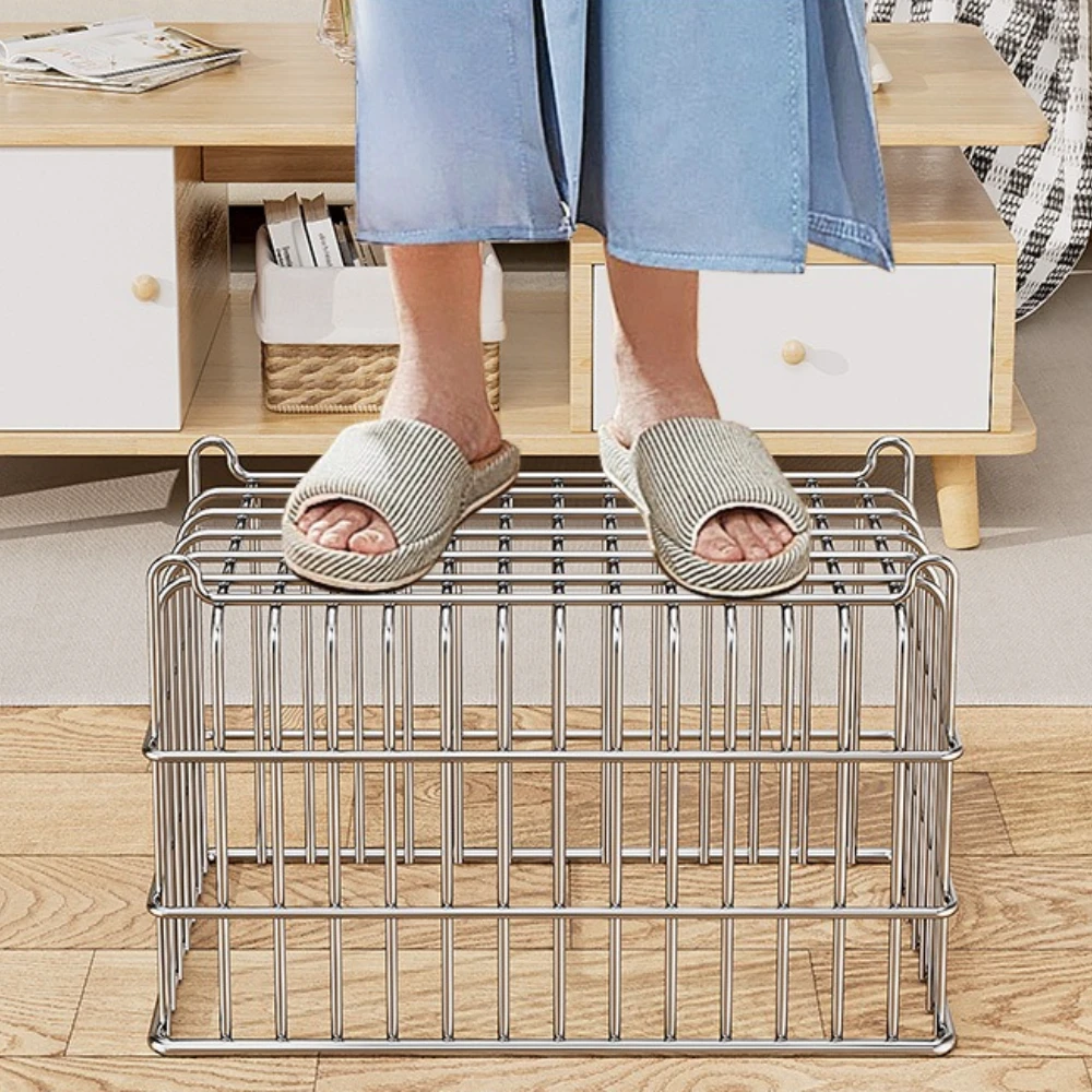Keranjang Penyimpanan Baja Tah - Home Essentials Bathroom Storage ulasan dan harga