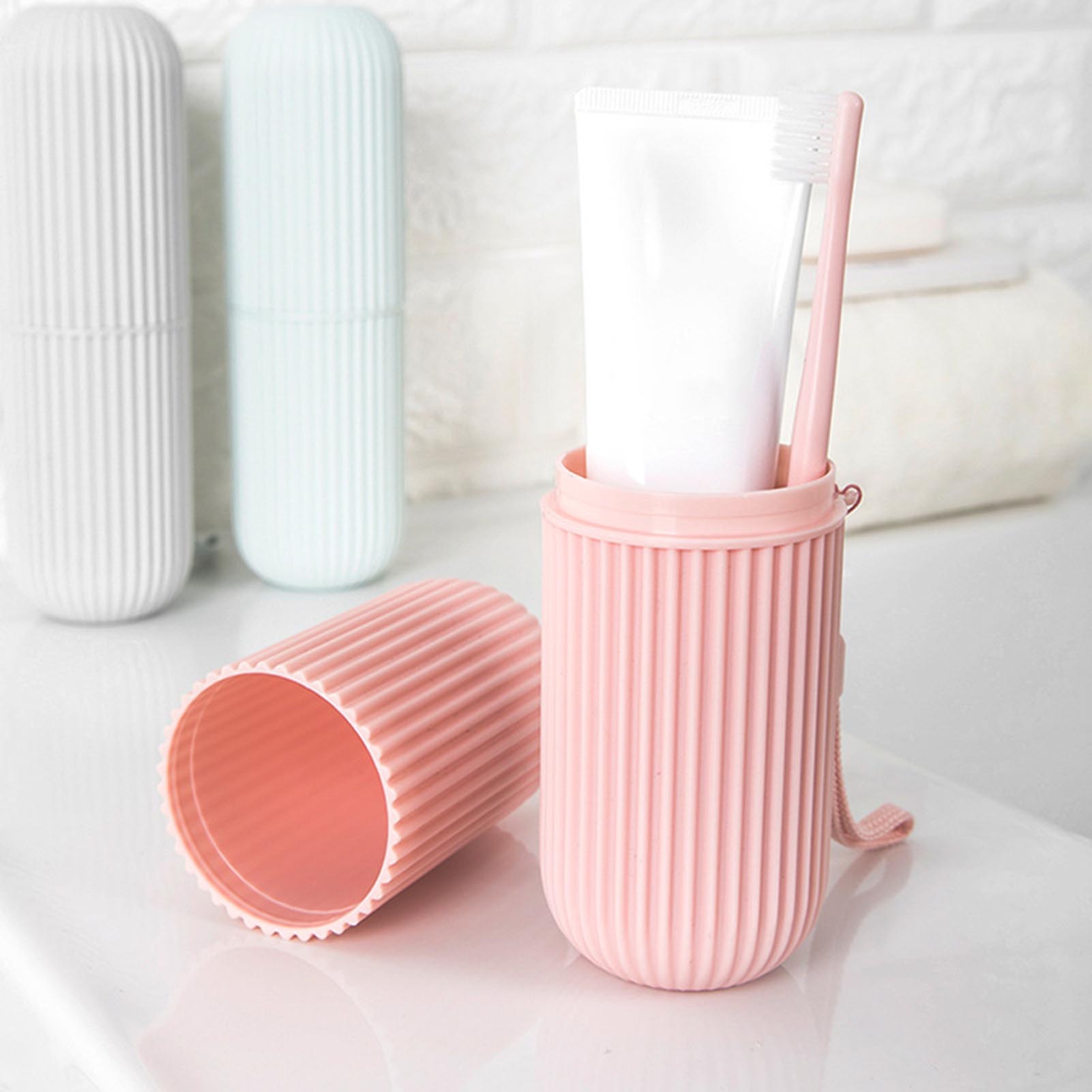 Cangkir Sikat Gigi Portabel Pe - Home Edit Bathroom Storage ulasan dan harga