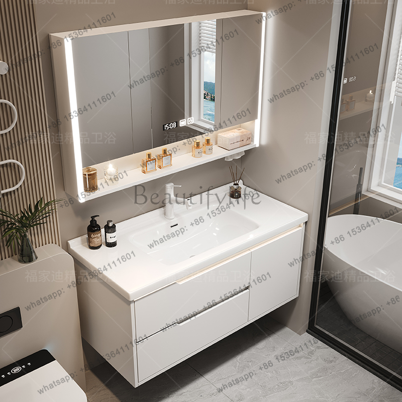 X4 Lemari Kamar Mandi Mewah Mo - Home Bathroom Vanity Combo ulasan dan harga