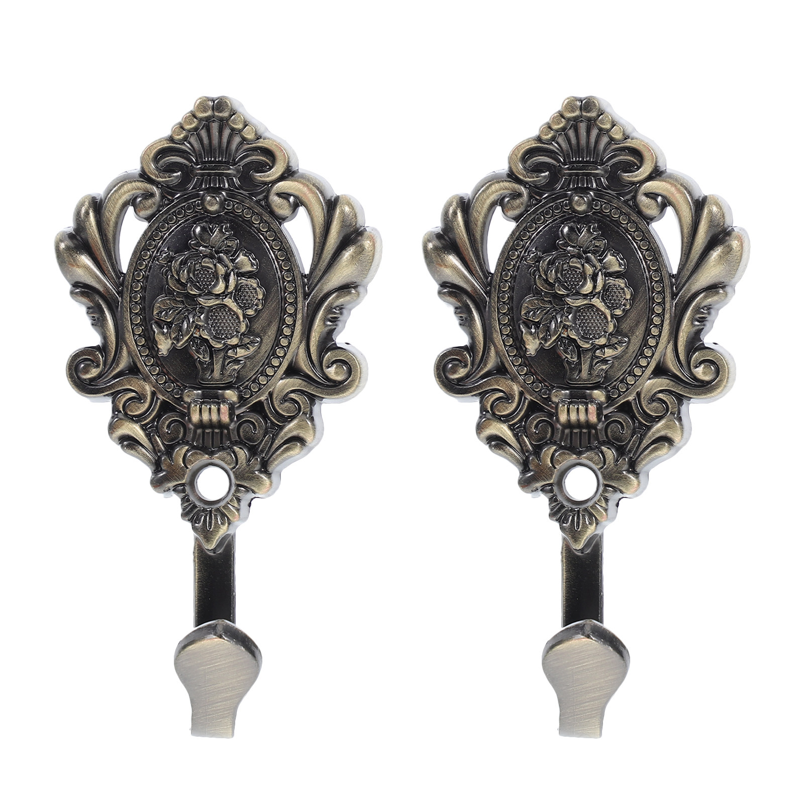 2 Buah Gantungan Dinding Logam - Home Bathroom Organizer ulasan dan harga