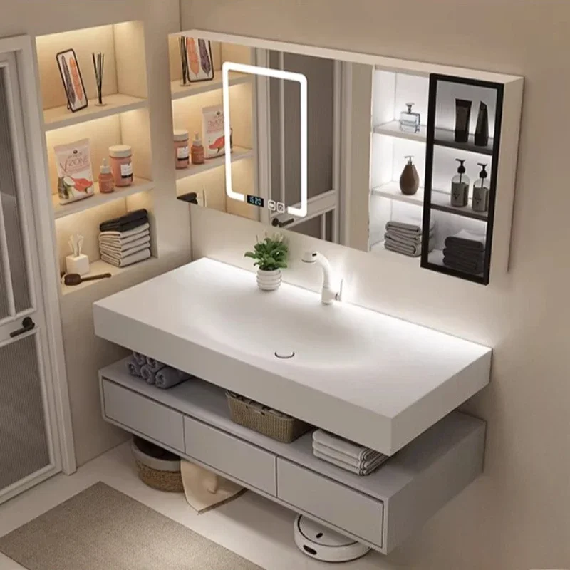 Lemari Penyimpanan Serbaguna,  - Home Bathroom Vanity Combo ulasan dan harga
