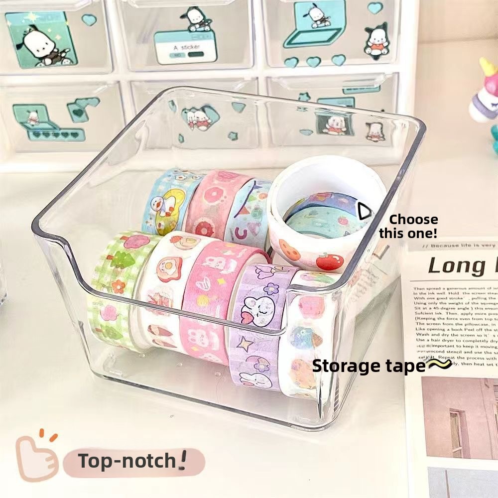 7 Buah Kotak Penyimpanan Akril - Home Edit Bathroom Storage ulasan dan harga