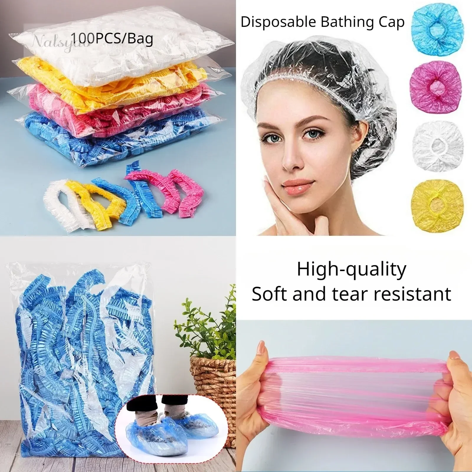 Penutup Kepala Mandi Sekali Pa - Home Essentials Bathroom Storage ulasan dan harga