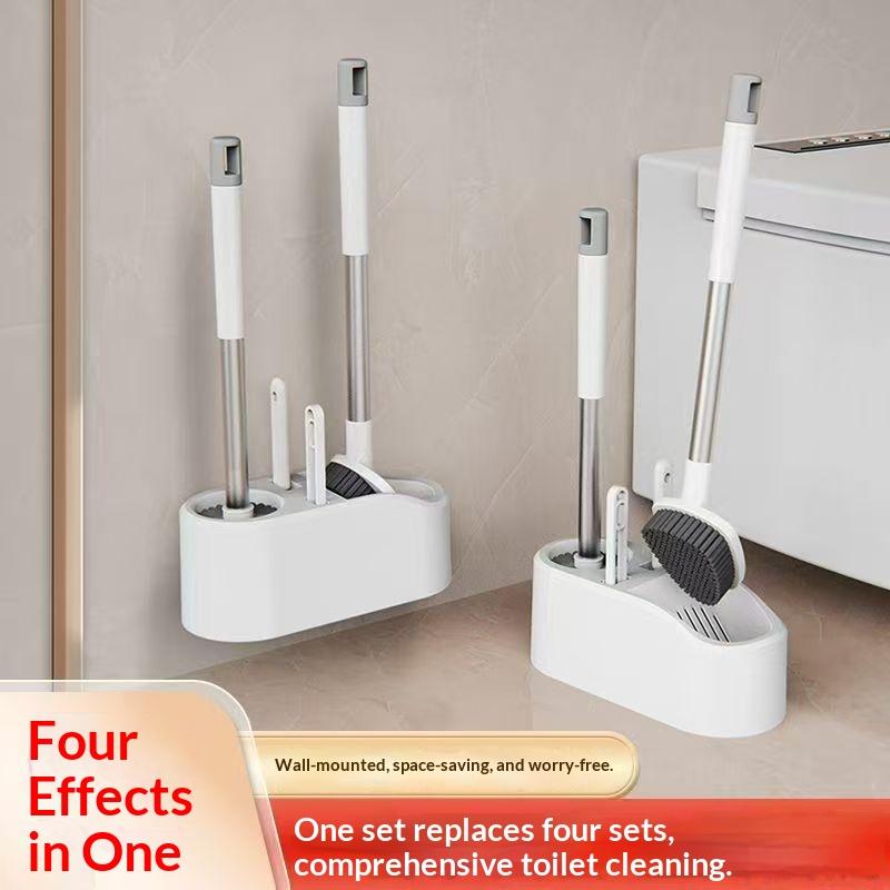 1 Buah/Set Set Sikat Toilet Mu - Plunger Toilet ulasan dan harga